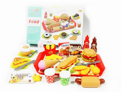 汉堡糕点等食物套装 - OBL966086