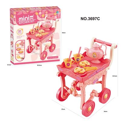 餐车茶具糕点 - OBL966830