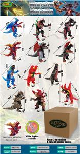 软胶怪兽-带声光（12款随机混装） - OBL967311