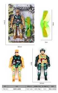 军人加眼镜 - OBL968073