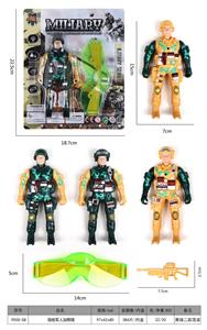 军人加眼镜 - OBL968081