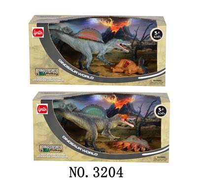 仿真棘龙+尸体套装（
2款混） - OBL970697