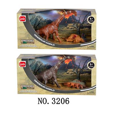 仿真腕龙+尸体套装（
2款混） - OBL970699