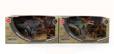 仿真棘龙+小恐龙套装
（2款混） - OBL970703