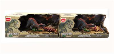 仿真暴虐迅猛龙+尸体
套装（2款混） - OBL970711