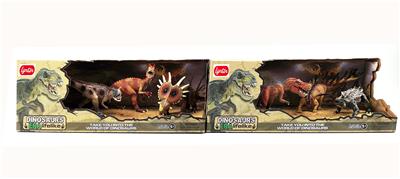 仿真3只小恐龙套装（
2款混） - OBL970714