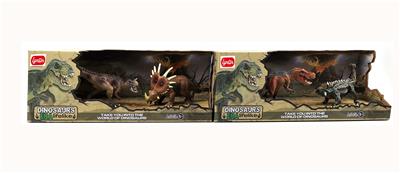 仿真2只小恐龙套装（
2款混） - OBL970717