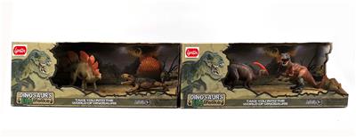 仿真2只小恐龙套装（
2款混） - OBL970718