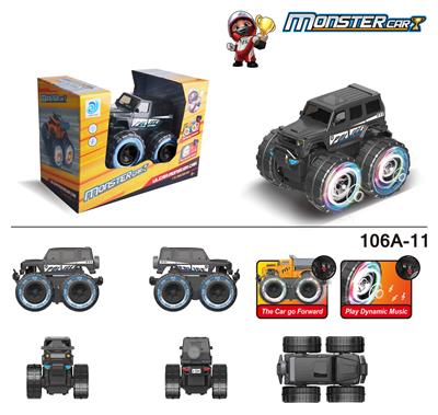 越野车大G警车电动车 - OBL971801