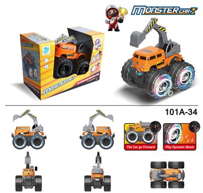 越野车大众挖掘电动车 - OBL971818