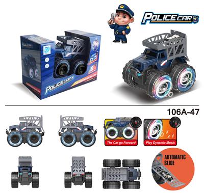 越野车皮卡警察运输电动车 - OBL971829