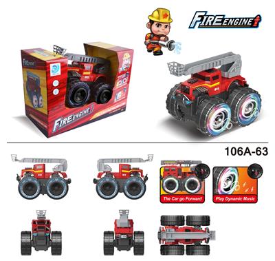 越野车骨振者云梯电动车 - OBL971842