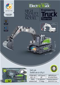 高品质仿真模型电动声光工程车系列 - OBL973980