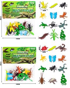 2.5寸 12PCS 昆虫套装 - OBL974081