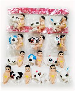 1只搪塑动物7款可混装 - OBL975073