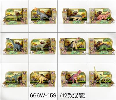 带IC发声恐龙12款混装 - OBL976098