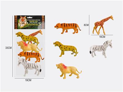 6.5寸野生动物5只装 - OBL976791