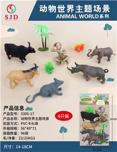 动物主题场景 - OBL977043