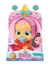 14寸蜜蜂独角兽搪胶哭泣娃娃带四声音乐cry Babies-Tutti Fritti动物系列带流眼泪功能，带吸水奶瓶，带奶嘴 - OBL977187