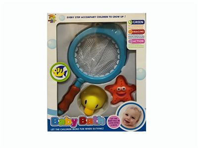 鲨鱼网捞配搪塑动物二只庄 - OBL978286