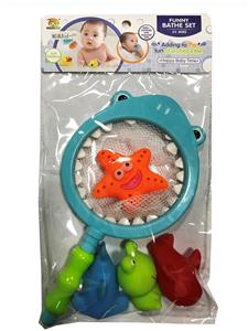 鲨鱼网捞配搪塑动物四只庄 - OBL978292