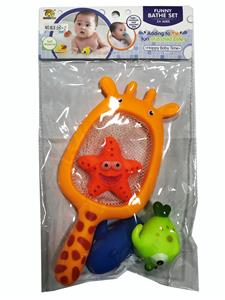 长颈鹿网捞配搪塑动物三只庄 - OBL978294