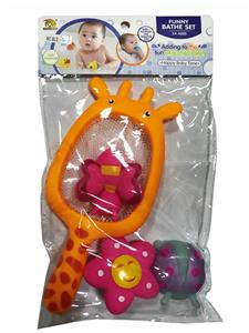 长颈鹿网捞配搪塑动物三只庄 - OBL978295