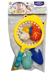 鲨鱼网捞配搪塑动物四只庄 - OBL978296