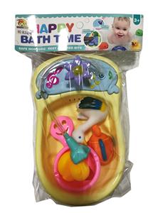 喷水浴盆配搪胶动物 - OBL978304