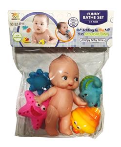 搪塑娃娃配动物 - OBL978354