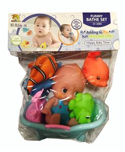 搪塑娃娃配浴池 - OBL978358