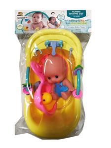 搪塑动物配大浴池 - OBL978380