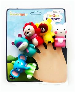 动物头手指套（带象+白兔） - OBL978396