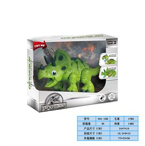 三角龙恐龙（带声光）（用3粒7号电池，不包电） - OBL978479
