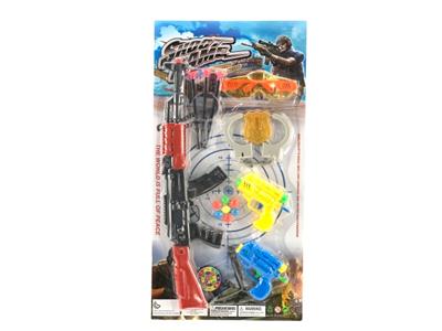 实色软弹针枪警察套 - OBL979546
