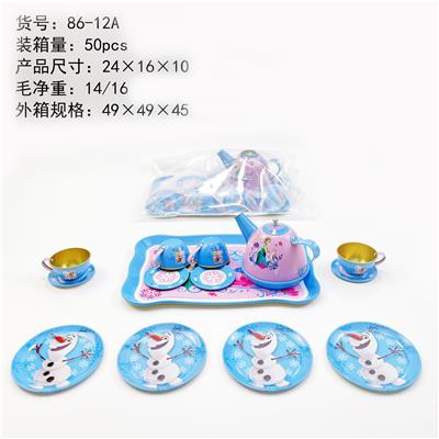 冰雪猫过家家套装茶具 - OBL980210