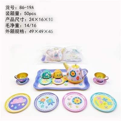 小花过家家套装茶具 - OBL980217
