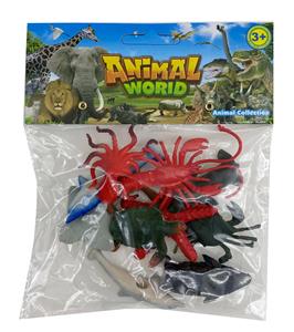 10只2寸海洋动物 - OBL982734