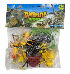 2寸昆虫动物(配石头、树) - OBL982740