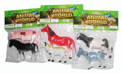 6寸农场动物(3款混装) - OBL982756