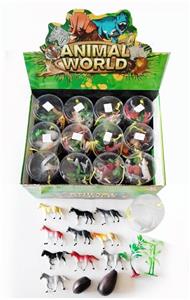 2寸马(配石头、树) - OBL982782