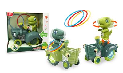 (GCC)开窗盒电动恐龙摇摆套圈 - OBL982926