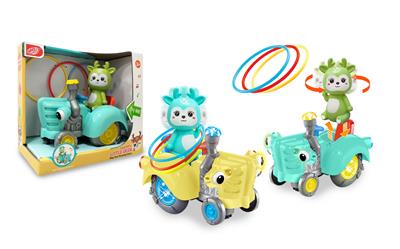 (GCC)开窗盒电动梅花鹿摇摆套圈 - OBL982927