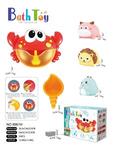 浴室戏水吐泡泡螃蟹套装（5件套） - OBL983331