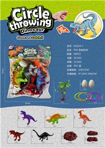 PVC软胶恐龙（15PCS） - OBL983944