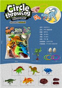 PVC软胶恐龙（15PCS） - OBL983945