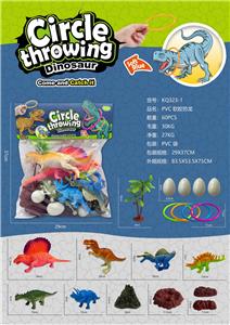 PVC软胶恐龙（19PCS） - OBL983949