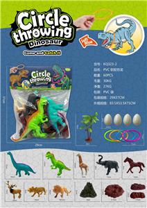 PVC软胶恐龙（19PCS） - OBL983950