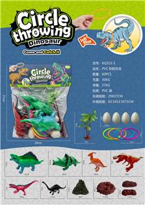 PVC软胶恐龙（19PCS） - OBL983951