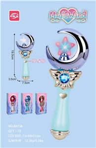 女孩声光音乐摇摆音效魔法棒（包电） - OBL983969